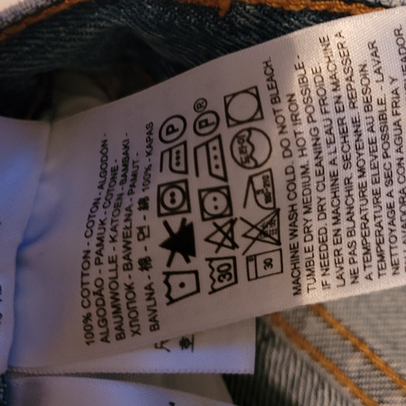 COPY- Levis 501 skinny jeans new with tags - Picture 6 of 10